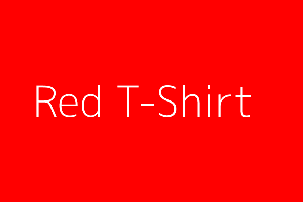 Red T-Shirt