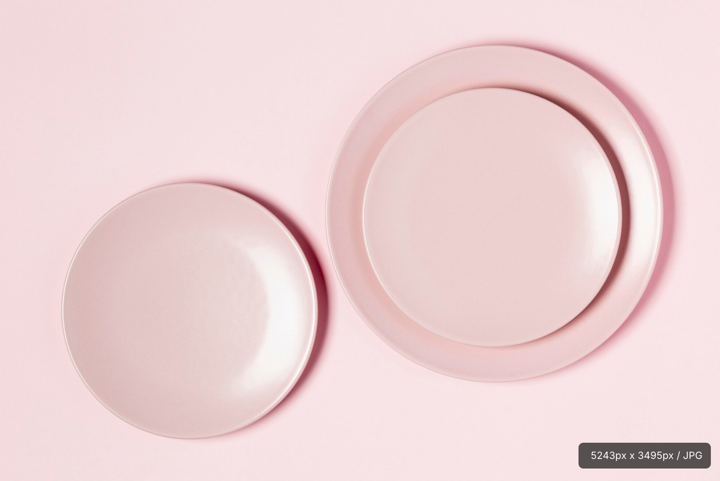 Pink Dinneware Set 36 Pieces