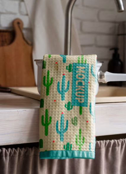 Kitchen Towel Multi Color - Cacti