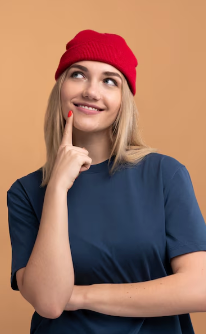 Blue T-Shirt / Navy